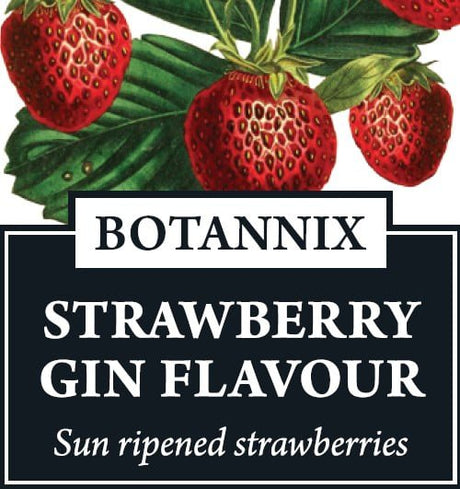 Spirits Unlimited Botannix Gin Strawberry Essence 50mL (Flavours 2.25L of Neutral Spirit) - Distillery King Australia