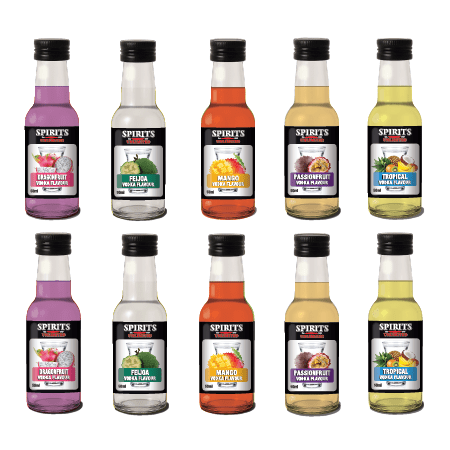 Spirits Unlimited Fruit Vodka Tropical Promo 10 Pack