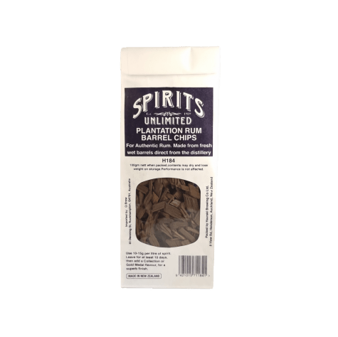 Spirits Unlimited Plantation Rum Woodchips 100g - Distillery King Australia