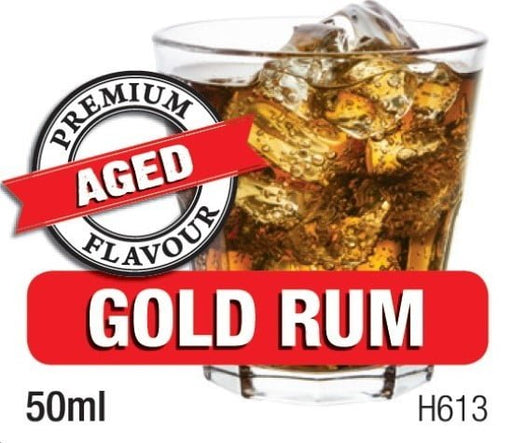 Spirits Unlimited Premium Aged Rum Gold Spirit Essence 50mL (Flavours 2.5L of Neutral Spirit) - Distillery King Australia