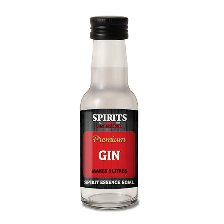 Spirits Unlimited Premium Gin Essence 50mL (Flavours 5L of Neutral Spirit) - Distillery King Australia