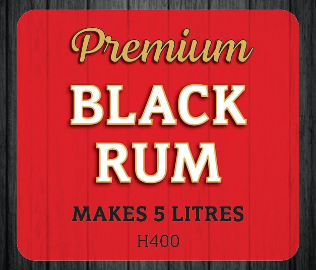 Spirits Unlimited Premium Rum Black Essence 50mL (Flavours 5L of Neutral Spirit) - Distillery King Australia