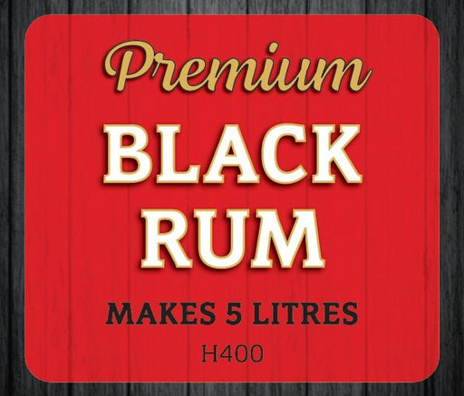Spirits Unlimited Premium Rum Black Essence 50mL (Flavours 5L of Neutral Spirit) - Distillery King Australia