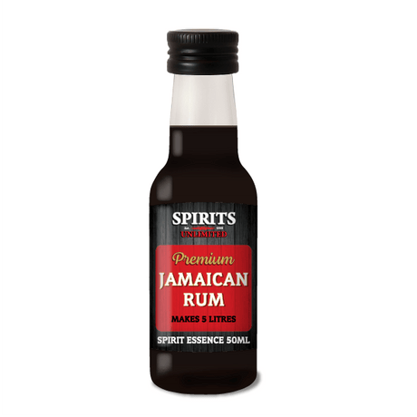 Spirits Unlimited Premium Rum Jamaican Essence 50mL (Flavours 5L of Neutral Spirit) - Distillery King Australia