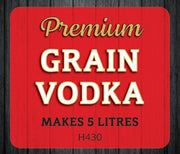 Spirits Unlimited Premium Vodka Grain Essence 50mL (Flavours 5L of Neutral Spirit) - Distillery King Australia