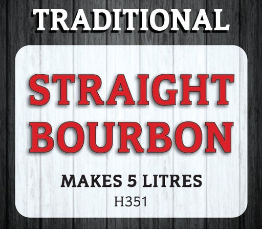 Spirits Unlimited Traditional Bourbon Straight Essence 50mL (Flavours 5L of Neutral Spirit) - Distillery King Australia