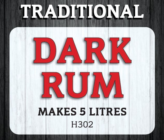 Spirits Unlimited Traditional Dark Rum Essence 50mL (Flavours 5L of Neutral Spirit) - Distillery King Australia