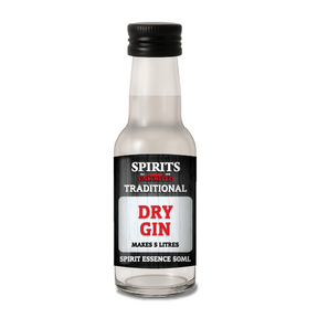 Spirits Unlimited Traditional Gin Essence 50mL (Flavours 5L of Neutral Spirit) - Distillery King Australia