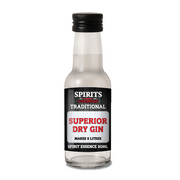 Spirits Unlimited Traditional Gin Superior Dry Essence 50mL (Flavours 5L of Neutral Spirit) - Distillery King Australia