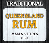 Spirits Unlimited Traditional Rum Queensland Spirit Essence Essence 50mL (Flavours 5L of Neutral Spirit) - Distillery King Australia
