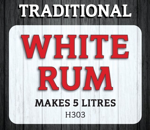Spirits Unlimited Traditional Rum White Essence 50mL (Flavours 5L of Neutral Spirit) - Distillery King Australia