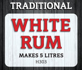 Spirits Unlimited Traditional Rum White Essence 50mL (Flavours 5L of Neutral Spirit) - Distillery King Australia