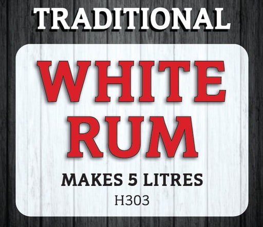 Spirits Unlimited Traditional Rum White Essence 50mL (Flavours 5L of Neutral Spirit) - Distillery King Australia