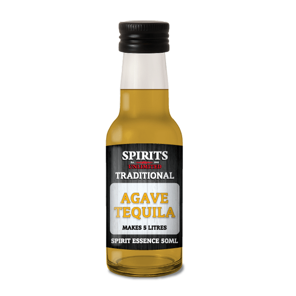 Spirits Unlimited Traditional Tequila Agave Spirit Essence 50mL (Flavours 5L of Neutral Spirit) - Distillery King Australia