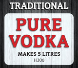 Spirits Unlimited Traditional Vodka Essence 50mL (Flavours 5L of Neutral Spirit) - Distillery King Australia