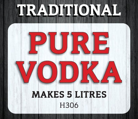Spirits Unlimited Traditional Vodka Essence 50mL (Flavours 5L of Neutral Spirit) - Distillery King Australia