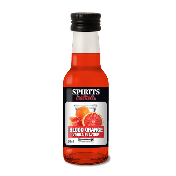Spirits Unlimited Vodka Blood Orange Spirit Essence 50mL (Flavours 1L) - Distillery King Australia