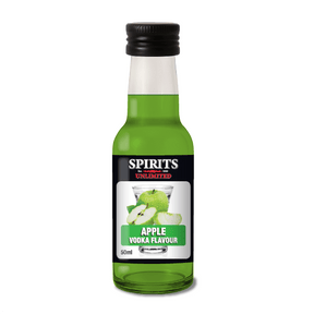 Spirits Unlimited Vodka Fruit Apple Essence 50mL (Flavours 1L of Neutral Spirit) - Distillery King Australia