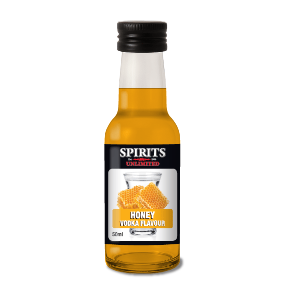 Spirits Unlimited Vodka Fruit Honey Essence 50mL (Flavours 1L of Neutral Spirit) - Distillery King Australia