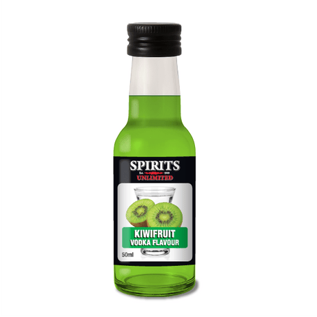 Spirits Unlimited Vodka Fruit Kiwifruit Essence 50mL (Flavours 1L of Neutral Spirit) - Distillery King Australia