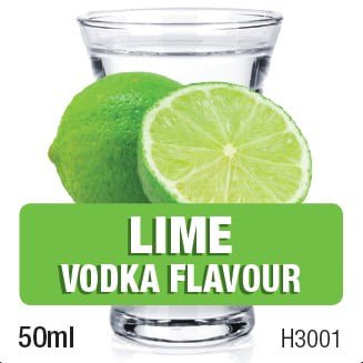 Spirits Unlimited Vodka Fruit Lime Essence 50mL (Flavours 1L of Neutral Spirit) - Distillery King Australia