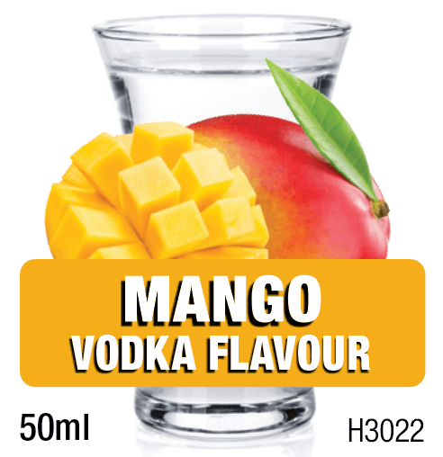 Spirits Unlimited Vodka Fruit Mango Essence 50mL (Flavours 1L of Neutral Spirit) - Distillery King Australia