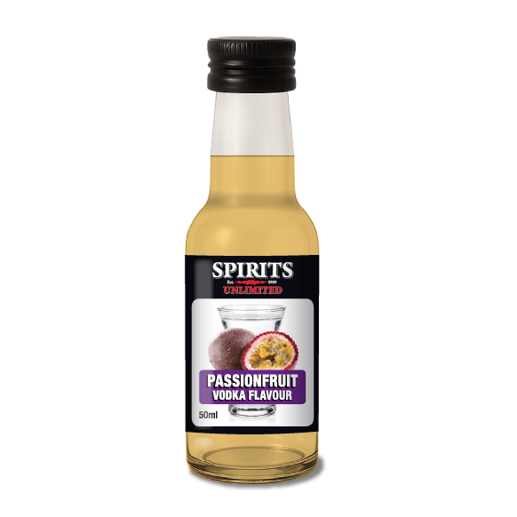 Spirits Unlimited Vodka Fruit Passionfruit Essence 50mL (Flavours 1L of Neutral Spirit) - Distillery King Australia