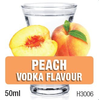 Spirits Unlimited Vodka Fruit Peach Essence 50mL (Flavours 1L of Neutral Spirit) - Distillery King Australia