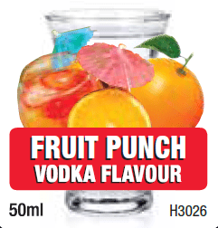 Spirits Unlimited Vodka Fruit Punch Spirit Essence 50mL (Flavours 1L) - Distillery King Australia