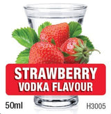 Spirits Unlimited Vodka Fruit Strawberry Essence 50mL (Flavours 1L of Neutral Spirit) - Distillery King Australia