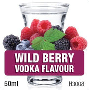 Spirits Unlimited Vodka Fruit Wildberry Essence 50mL (Flavours 1L of Neutral Spirit) - Distillery King Australia