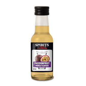 Spirits Unlimited Vodka Passionfruit Orange Spirit Essence 50mL (Flavours 1L) - Distillery King Australia