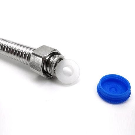 40cm stainless flexi arm with 1/2 inch hex nut