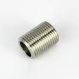 Stainless steel pipe nipple, external 1/2 inch BSP thread