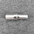 Stainless steel barbed hose splicer 10mm to 13mm