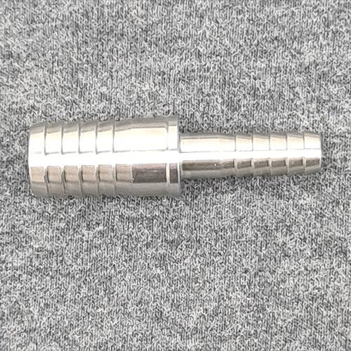 Stainless steel splicer 6mm barb to 10mm barb
