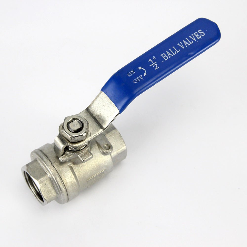 Stainless Steel Ball Valve 1/2 BSP x 1/2 BSP