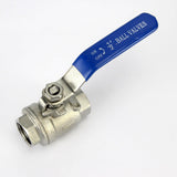 Stainless Steel Ball Valve 1/2 BSP x 1/2 BSP