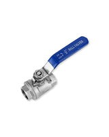 Stainless Steel Ball Valve 1/2 BSP x 1/2 BSP
