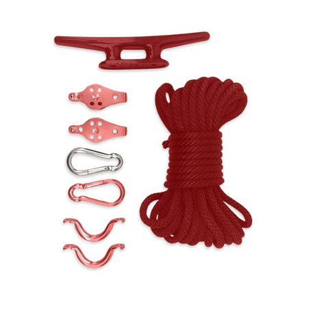 Stainless steel BrewZilla pulley replacement carabiner