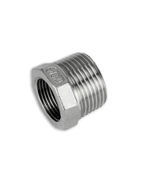 Stainless Steel Reducing Bush - 3/4 Inch x 1 Inch