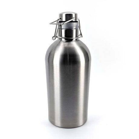 Stainless Steel Swing Top Growler - 2L Capacity - Distillery King Australia