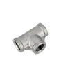 Stainless Steel Tee - Internal 1/4 Inch BSP Thread