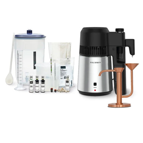 STARTER KIT Air Still PRO Home Distillery Kit + Copper Parrot Head - Distillery King Australia