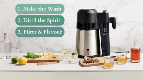 STARTER PLUS KIT Air Still PRO Home Distillery Kit - Distillery King Australia