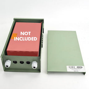 Steel electrical enclosure for DC transformer
