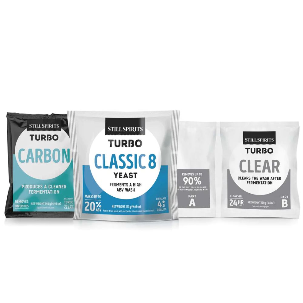 Still Spirits Classic 8 Turbo Pack yeast and nutrient blend
