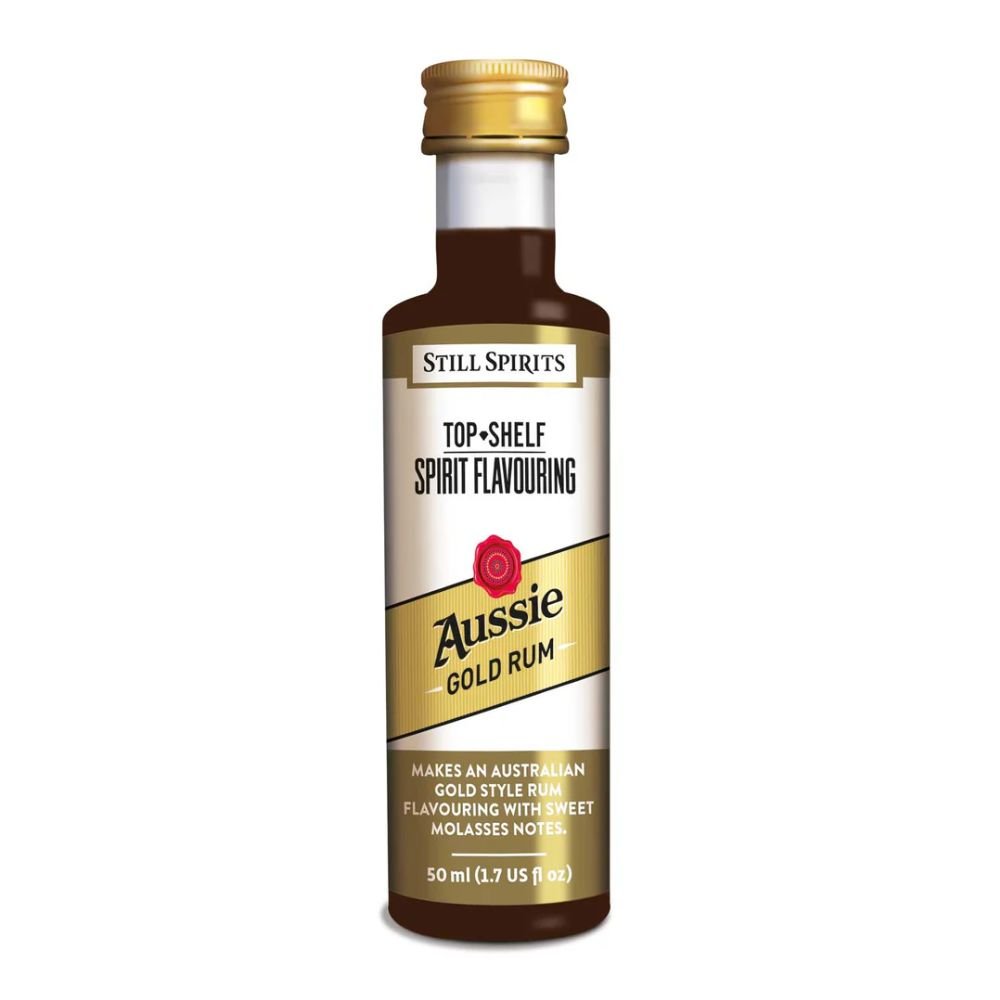 Still Spirits Top Shelf Aussie Gold Rum Spirit Flavouring 50mL