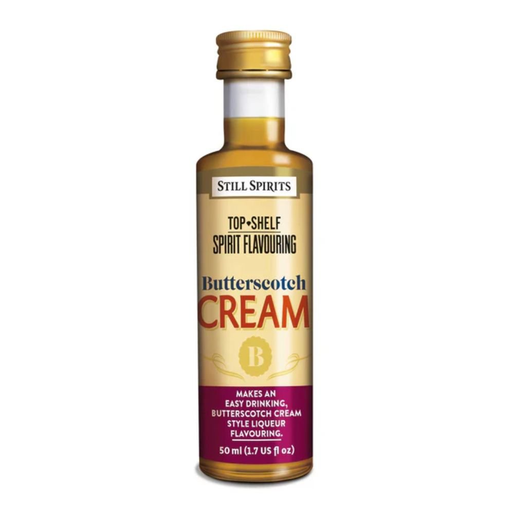 Butterscotch cream spirit flavouring sachet