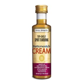 Butterscotch cream spirit flavouring sachet